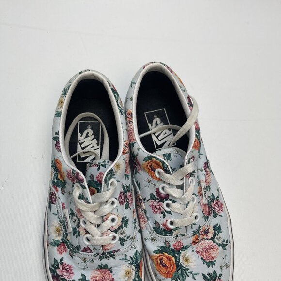 Vans Era Garden Floral Retro Flowers wallpaper AOP Skate Low Top Wom Sz 7.5 US - Picture 10 of 10